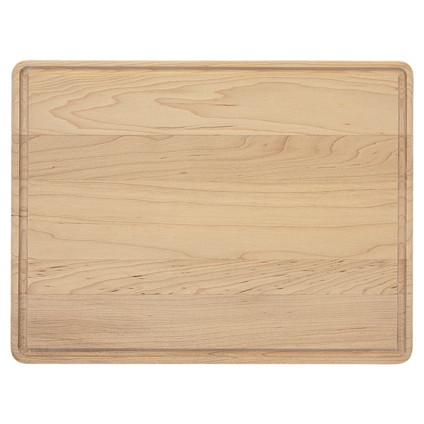 Personalized Maple Cutting Board with Drip Ring 11 1/2" X 8 3/4"